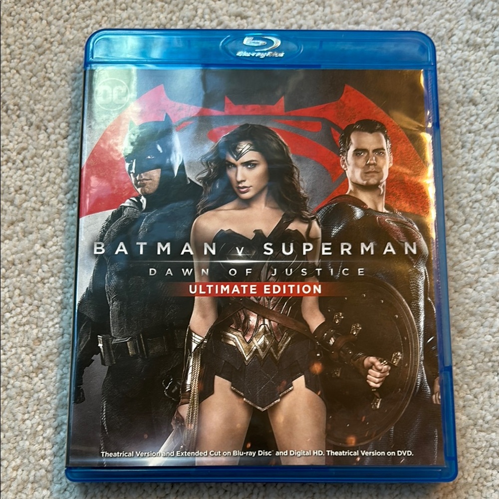 Batman v Superman: Dawn of Justice Ultimate Edition Blu-Ray
